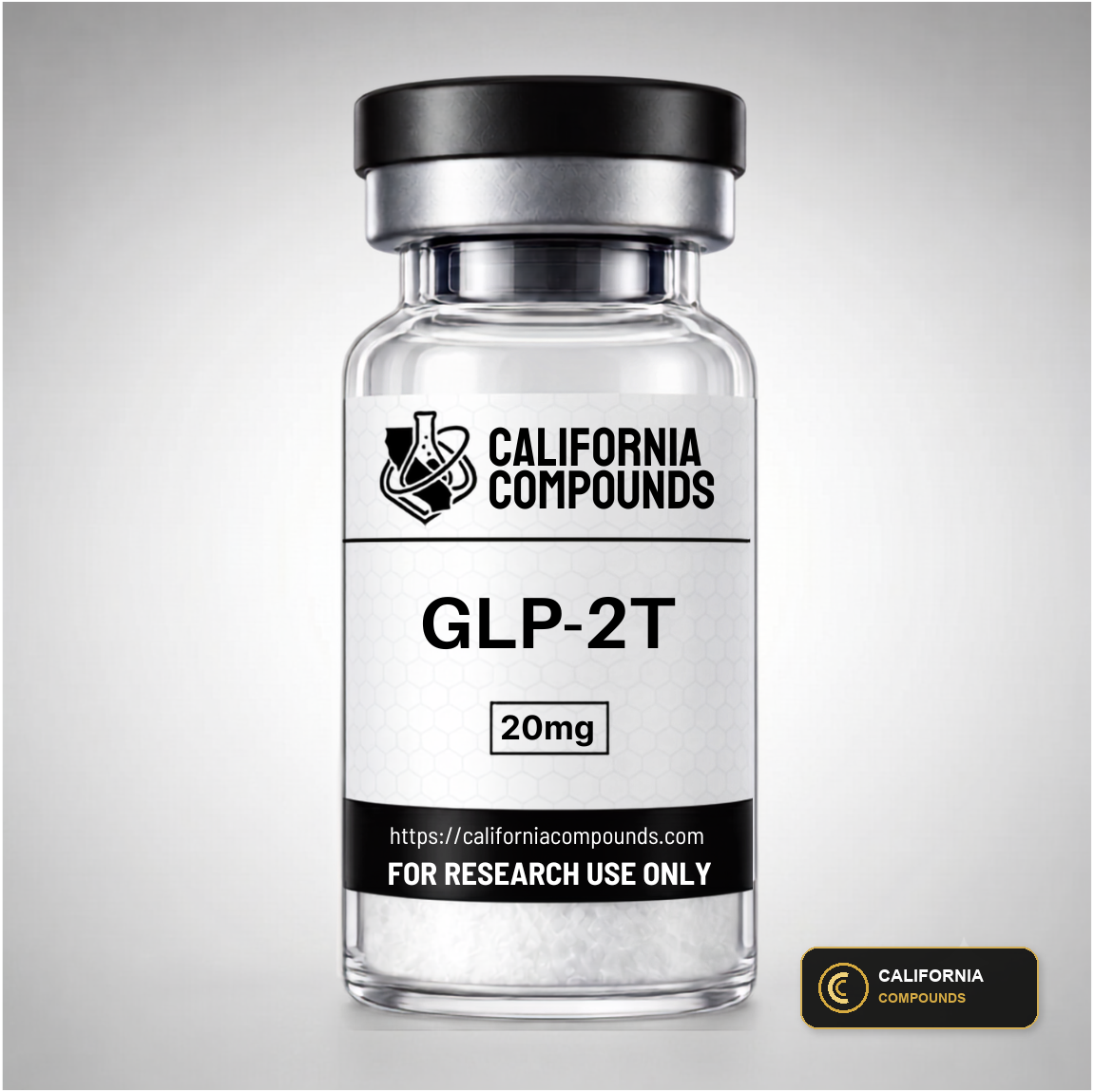GLP-2T 20 mg research vial